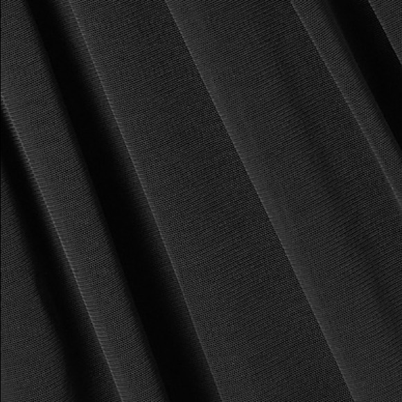 Zeus + Dione black front zipper long dress - Picture 4 of 12